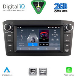 Digital IQ BLE 309BL_CPA Ηχοσύστημα Αυτοκινήτου 7" & GPS για Toyota Avensis T27