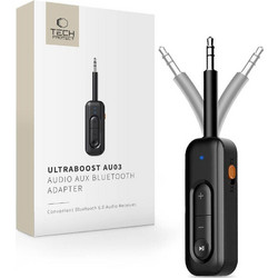 Tech-Protect Ultraboost AU03 Audio Adapter Aux Bluetooth 6.0 BLACK
