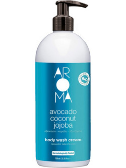 Aroma Bio Avocado & Coconut Body Wash Cream 750ml