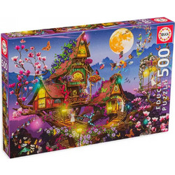 Puzzle Educa Fairy House 500 Κομμάτια