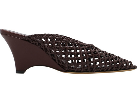 Mules Le Monde Beryl Victoria Wedge VWM-NWV-BUR-Burgundy Γυναικείο