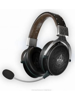 Lexip Ubisoft Assassin's Creed IV: Black Flag Ασύρματο Gaming Headset Over Ear Black