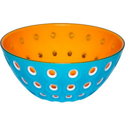 Guzzini Le Murrine Bowl 25 cm Blue/Orange