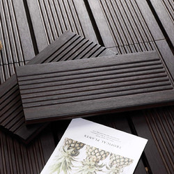Bamboo Δάπεδο Εξωτερικού Χώρου 2x14x185 εκ. - Ανθρακί