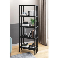 Stewe Home Βιβλιοθήκη 56x30x154cm STE-016391-P16391