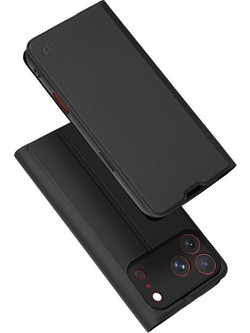 Techsuit Magskin Book Wallet Black (iPhone 18 Pro Max / 17 Pro Max)