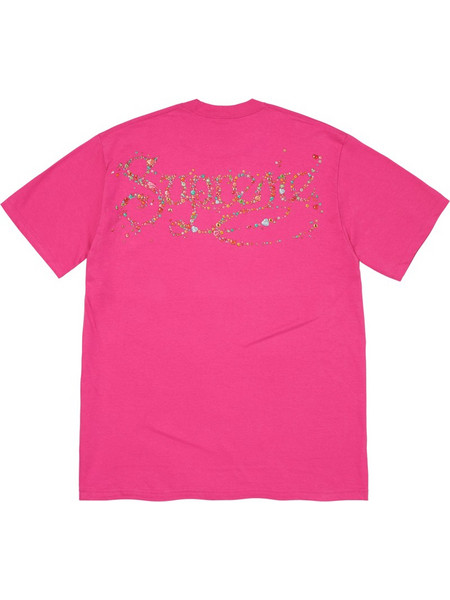 Supreme Gems Tee 'Fuchsia'