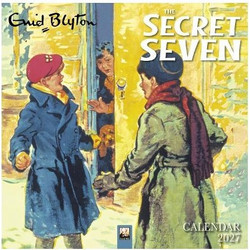 Enid Blyton: The Secret Seven Mini Wall calendar 2027 (Art Calendar)