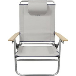 Καρέκλα Παραλίας Sunset Light Grey Hupa