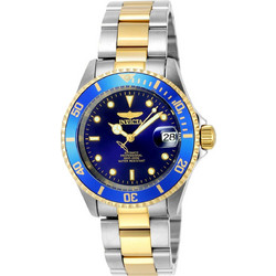 Invicta Pro Diver Ανδρικό Ρολόι Αυτόματο με Ασημί Μεταλλικό Μπρασελέ 8928OB