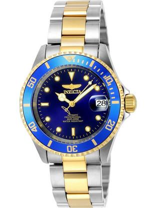 Invicta Pro Diver Ανδρικό Ρολόι Αυτόματο με Ασημί Μεταλλικό Μπρασελέ 8928OB
