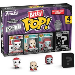 Funko Bitty Pop! Disney The Nightmare Before Christmas 4-Pack Santa Jack Skellington
