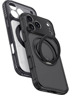 AMAZINGTHING Titan Pro MagSpin Θήκη iPhone 18 Pro Max Black