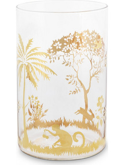 Pip Studio Ποτήρι Νερού Γυάλινο La Majorelle Gold 360ml 51131033