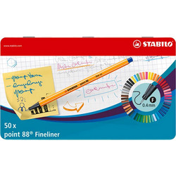 ΜΑΡΚΑΔΟΡΟΙ STABILO 8850-6 METAL 50τεμ