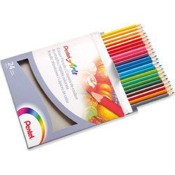 Pentel Arts Ξυλομπογιές Σετ 24τμχ
