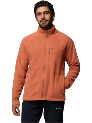 Columbia Fast Trek II Ανδρική Ζακέτα Fleece με Φερμουάρ Καφέ AM3039A-235