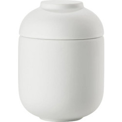 Zone Denmark Δοχείο Αποθήκευσης Stoneware O6,5x9 - Sensu White