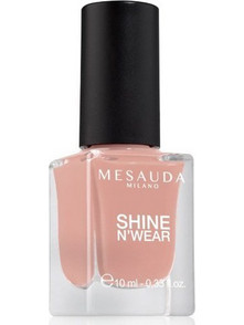 Mesauda Shine N'Wear Beige Laque Gloss Βερνίκι Νυχιών Μακράς Διαρκείας Quick Dry 10ml
