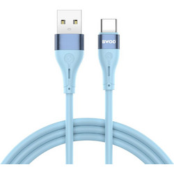 Bwood X-280C Καλώδιο USB-A to USB-C Blue