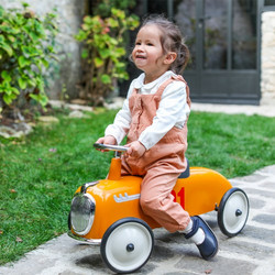 Baghera Roadster Περπατούρα Ride On Αυτοκινητάκι 12m+ Κίτρινη