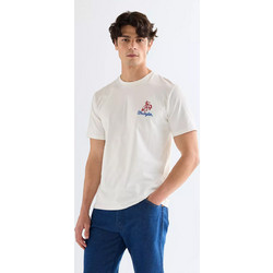 Wrangler Ανδρικό EMBROIDERY T-Shirt 112377987 - Worn White