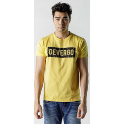 Devergo Men's T-Shirt 4067 - Yellow