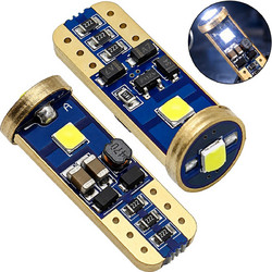 T10/W5W LED Canbus 12V 3 SMD 6500K Ψυχρό Λευκό 2 Τεμάχια RCHANG
