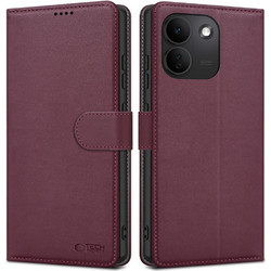 Tech-Protect Wallet Θήκη Xiaomi Redmi Note 17 Pro Max 5G Burgundy