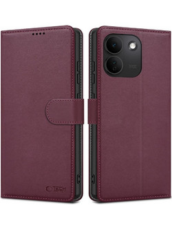 Tech-Protect Wallet Θήκη Xiaomi Redmi Note 17 Pro Max 5G Burgundy