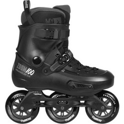 Powerslide Zoom Pro 100 Inline Rollers Ενηλίκων Μαύρα 19.908336