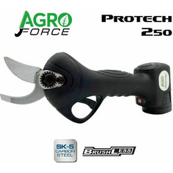 Agroforce Protech-250 Ψαλίδι Κλαδέματος Μπαταρίας 16.8V 2x2Ah με Κοπή 25mm