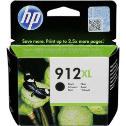 HP 912XL Black Μελάνι Εκτυπωτή Inkjet