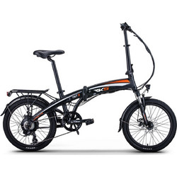 RKS TNT5 Pro Σπαστό Ηλεκτρικό Ποδήλατο Πόλης 20" 250W με 6 Ταχύτητες και Δισκόφρενα Μαύρο