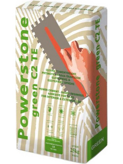 Κόλλα πλακιδίων POWERSTONE Green KARAG 25kg