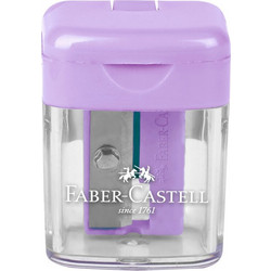 Faber-Castell Ξύστρα Mini Box Σε 4 Pastel Χρώματα - 182801