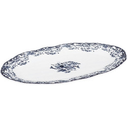 Estia ESTIA ΠΙΑΤΕΛΑ ΟΒΑΛ REVERIE 30cm BLUE