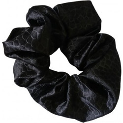 Ro Accessories Σουρα μαλλιων μαύρη snake print 5.5 cm 06-0703