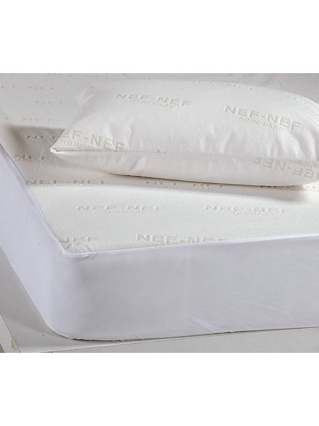 Επιστρωμα Πολυεστ.ζακαρ & pu 160x200+35 nef nef Homeware White 160x200+35