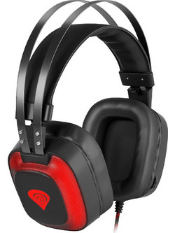 Genesis Radon 720 Gaming Headset Over Ear Black Red