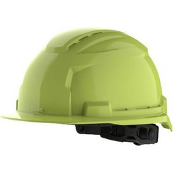 Milwaukee 4932480664 Κράνος εργασίας κίτρινο υψηλής ορατότητας αεριζόμενο Bolt 100