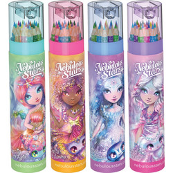 Nebulous Stars Sketch & Color Pencil Tube-4 Σχέδια (11436)