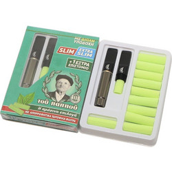 Πίπα τσιγάρου του παππού 42907-131 EXTRA SLIM & SLIM (5.5mm & 6mm) Με διπλή Υποδοχή - 1 Πακετάκι 5201429071311