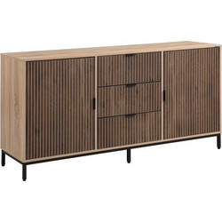 Μπουφές Rythmos Sonoma-Wallnut Χρώμα 160x41x80εκ. Fylliana
