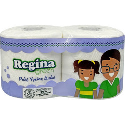 Χαρτί Υγείας 2 Φύλλων πακ=2 Ρολά 63gr Regina