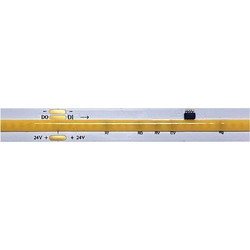 Aca DIGITAL LED Ταινία COB 5m 11W/m 1100lm/m 24V DC IP20 4000K 10mm (24119040DGC)