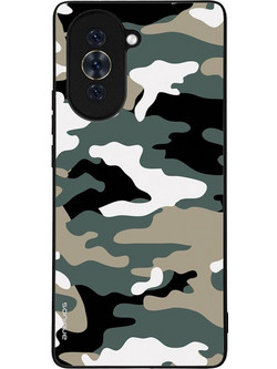 Sonique Camouflage Army Series Back Cover Khaki (Huawei Nova 10)