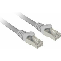 Sharkoon S/FTP Cat.7a Καλώδιο Δικτύου Ethernet 10m Grey