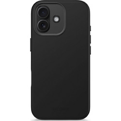 Decoded AntiMicrobial Silicone Back Cover Phantom Black (iPhone 17)