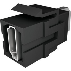 Bachmann HDMI Keystone υποδοχή-υποδοχή μαύρο - 1 x HDMI 2.0 (MPN 918.041)